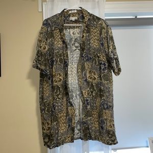 Tropical Button Up Shirt